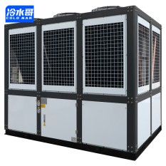 風(fēng)冷螺桿式冷水機組300hp大型冰水循環(huán)冷凍機低溫制冷機工業(yè)冷水機